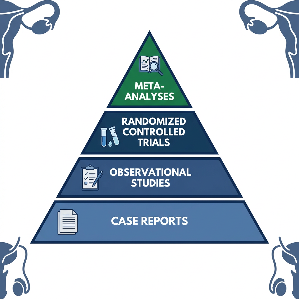 Evidence hierarchy for hypogonadotropic hypogonadism and hypothalamic amenorrhea reviews